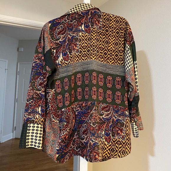 Patterned Button Down - Picture 2 of 3